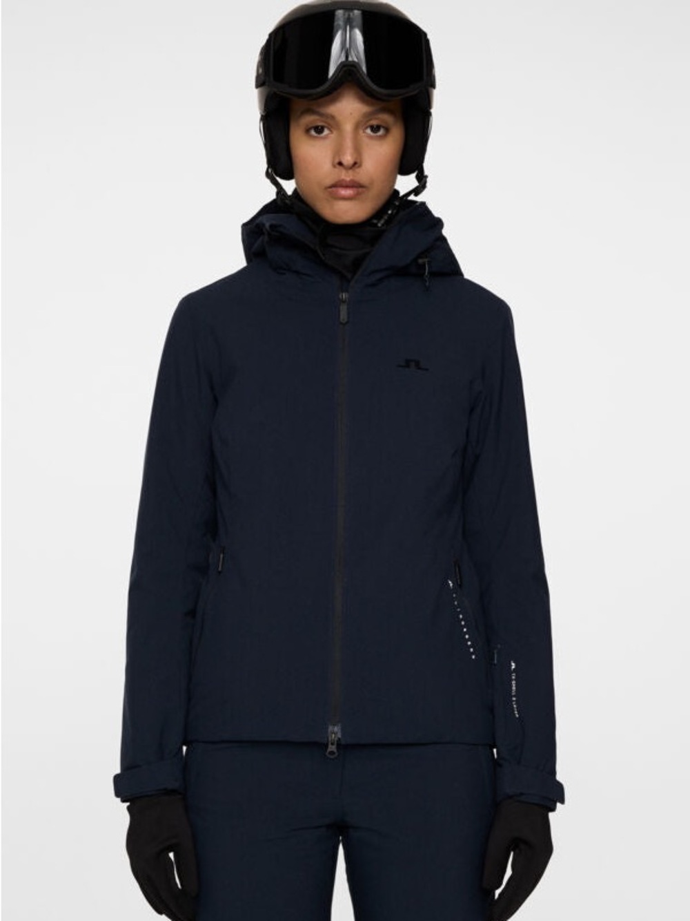 NWT J.Lindeberg Navy Hooded Starling SkiJacket